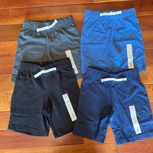 Bundle of 4 Jumping Beans cotton shorts